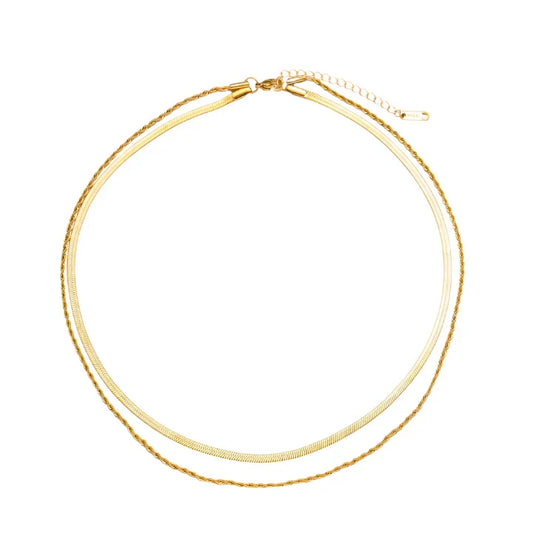 Juliana Solvia Necklace | Gold